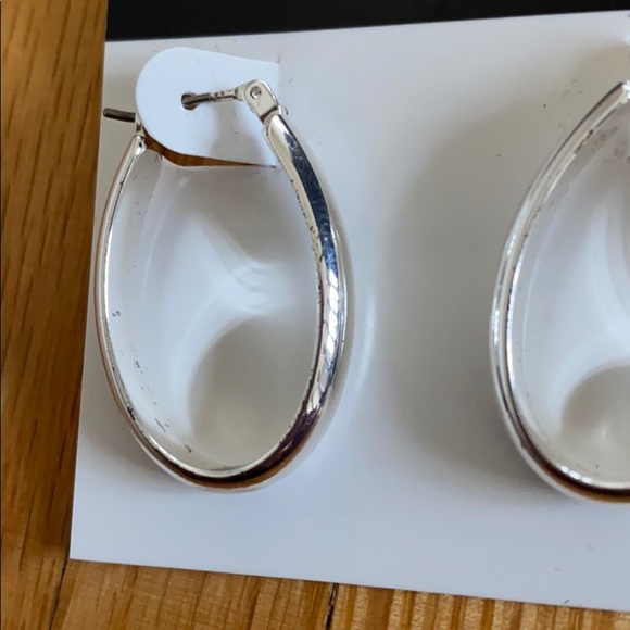 Add-On! Oval Hoop Earrings - Picture 3 of 3